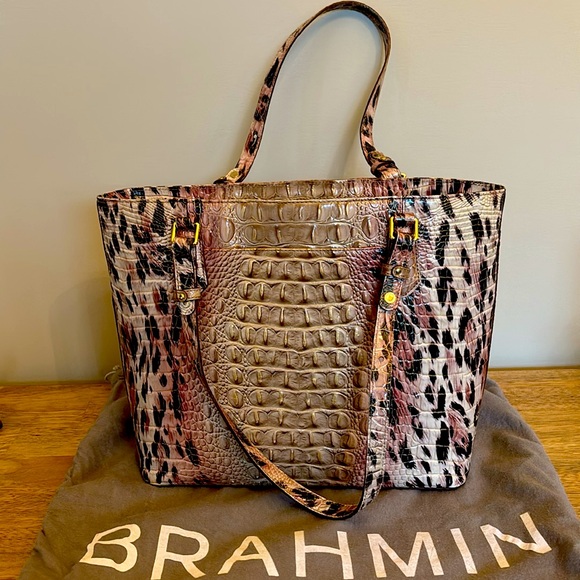 Brahmin Misha Prowl Ombré Melbourne, Excellent Condition. Bought New At Dillards - Picture 2 of 5